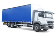 Van Hire Stansted Airport - 26 Tonne Curtain Side Truck - Truck hire Stansted airport
