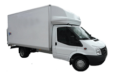 Van Hire Stansted Airport - Ford Luton 3.5 ton Tail Box Lift Truck - Truck hire Stansted airport